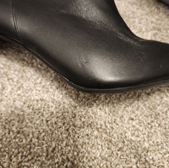 Michael Kors black high heel boots size 8.5 - Picture 6 of 6
